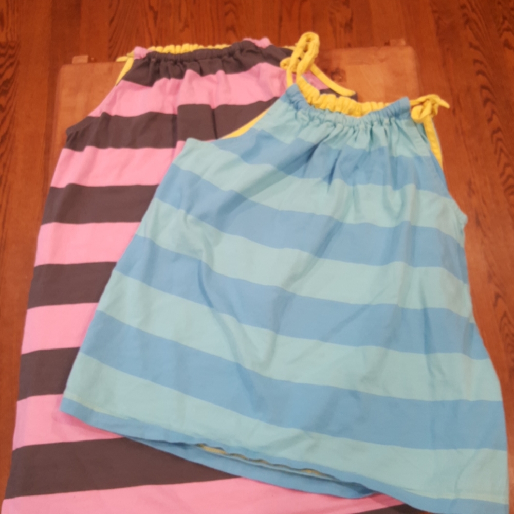 Hanna Andersson Bundle Stripped Summer Dress